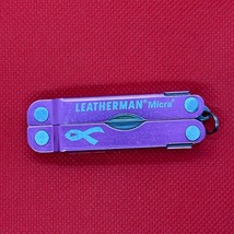 PINK KOMEN Leatherman Micra Keychain Pocket Multi-Tool Knife/Scissors; Great EDC - £76.11 GBP