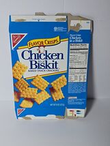 Vintage Chicken in a Biskit Crackers Nabisco 1990s - 2000s Empty Box Mov... - $23.76