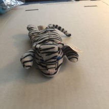 Ty Teenie Beanie Babies Blizz the White Tiger 1999 With Tags - £2.49 GBP