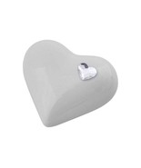 Keepsake for ashes Mini urn for a small part of ashes Heart - Shaped kee... - $61.00