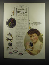 1920 Jonteel Face powder Ad - There&#39;s a reason why it stays on - £14.78 GBP