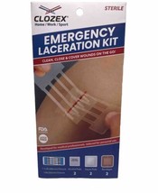 Closex Emergency Laceration Kit Clean Close Cover Wounds Personal Use NEW - £19.54 GBP