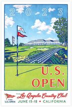 USGA PGA Tour Golf Course Metal Sign 12x8in Vintage Major Tournament Pos... - $686.46 MXN