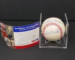 Hank Aaron &amp; Eddie Matthews Signed ONL Baseball HOF 500 HR Club PSA/DNA ... - $499.99