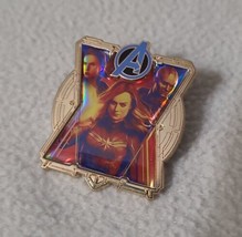 Disney Trading Pin Captain Marvel Kamala Khan WDW Avengers Photo Gold  - £12.12 GBP