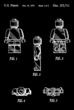 1979 - Lego Toy Figure 2 - G. K. Christiansen - Patent Art Poster - £7.98 GBP