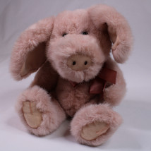 The Boyds Collection J.B. Bean Series Jointed Pink Pig Plush Collectable... - $10.46