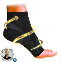 2X Foot Angel Anti-Fatigue Plantar Fasciitis Compression Foot Sleeve Siz... - £11.98 GBP