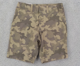 SONOMA MENS FLAT-FRONT SHORTS SZ 29 CAMOUFLAGE STRETCH 10&quot; INSEAM EVERY ... - £7.90 GBP