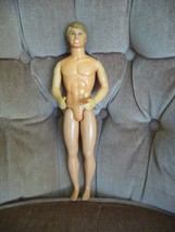 Mattel Inc. 1968 Ken doll Taiwan Twist and turn, molded hair, 11 3/4&quot; tall - $8.91