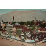 Ogden, Utah Looking Toward the Wasatch Mountains Antique Street View Pos... - $8.00