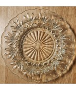 Vintage Elegant Crystal Cut Glass Wine Bottle Coaster Holder Serving Dis... - $31.58