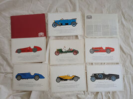 Lot ff 7 Alfa Romeo Milano Sports Car Art Prints Folio 12 x 9 in Italy - €57,89 EUR
