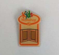 Home Depot Kids Workshop Wooden Picture Frame Lapel Hat Pin - $120.04 MXN
