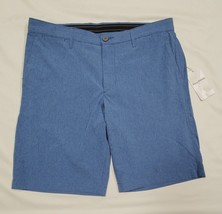 34 Tommy Bahama DOUBLE EAGLE Dockside Blue Heather STRETCH 10&quot; Chino Sho... - $54.45