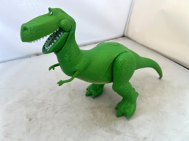 Disney Pixar Toy Story Rex 8” Talking T-Rex Dinosaur 2018 Figure Mattel Video - £19.51 GBP