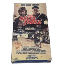 The Delta Force VHS Media Cannon 1986 Chuck Norris Lee Marvin George Ken... - £8.58 GBP