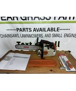 Stihl MS192 T MS 192T Chainsaw w/ 14 New Bar & Chain & Manuals & Tools150psi - £275.32 GBP