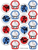 Black Belt Birthday Value Stickers - 4/Sheets - $1.73