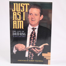 SIGNED Just As I Am The Life Of David Ring By David Ring Paperback Book Good - $20.20