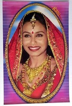 Bollywood Actress Rani Mukherjee Original Poster  21 inch X 33 inch Indi... - £40.32 GBP