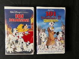 101 Dalmatians (Black Diamond Edition) 101 Dalmatians II Disney VHS Lot ... - £11.76 GBP