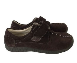 Eleven Collection Children&#39;s Shoes By See Kai Run Brown Suede Low Top Shoes Sz 2 - £9.85 GBP