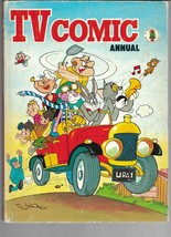 TV Comic Annual 1974 / Hardcover / Bugs Bunny / Tom &amp; Jerry / Popeye RARE - £23.25 GBP