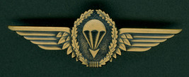 GERMANY, CIRCA 1990&#39;s, BASIC, BRONZE, PARA WING, HALLMARKED, PARACHUTIST... - $10.00