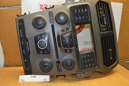 2013-2015 Ford Explorer Radio Climate Control Panel DB5T18A802AA Bezel 44-9F6 - £47.47 GBP