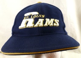 VTG St. Louis Rams NFL Pro Line Puma Cap One Size Fits All Blue &amp; Gold - $261.84 MXN