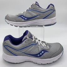 Saucony Cohesion Grid Purple Gray Running Jogging Sneakers Women SZ 7.5 ... - £16.25 GBP