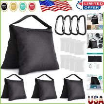 4-Pack Heavy-Duty Photography Sandbags with Clips - Secure Your Equipment - $663.47 MXN