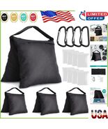 4-Pack Heavy-Duty Photography Sandbags with Clips - Secure Your Equipment - $663.47 MXN