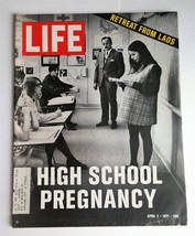 Life Magazine April 2, 1971 - High School Pregnancy - Vietnam Laos Retreat - Ads - £5.30 GBP