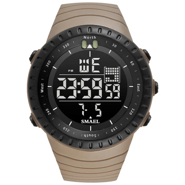 Men Outdoor Sports Electronic chronograph New Men&#39;s Watch Big Dial Digit... - $22.81