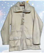 Jonathan Stone Cream Color Women&#39;s Large Mid-Length Jacket - $73.15 CAD