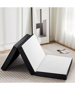 The 3-Inch Twin-Size, Foldable Olixis Tri-Fold Memory Foam Mattress Is P... - $77.96