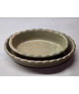 Vintage Clay Pottery Glazed Baking Dishes - Functional Or Display - MATC... - $29.93 CAD