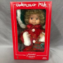 Santa’s Best Undercover Kids Animated 14” Brittany 1993 Christmas Not Working - $19.95