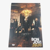 Jon Bon Jovi Signed 13x19 Poster PSA/DNA Autographed Bon Jovi 2020 - £120.18 GBP