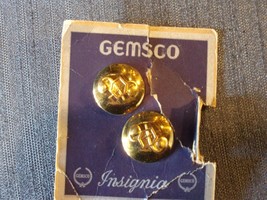 Vintage Wwii Gemsco Insignia Chemical Us Army - £25.33 GBP