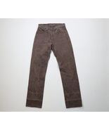 Vintage 80s Levis 501xx Mens 28x32 Faded Button Fly Original Jeans Brown... - $3,195.04 MXN