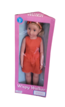 Uneeda Girl&#39;s 27&quot; Life-Size Wispy Walker &#39;Walk With Me&#39; Doll Blue Eyes Ages 3+ - £31.14 GBP