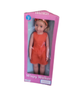 Uneeda Girl&#39;s 27&quot; Life-Size Wispy Walker &#39;Walk With Me&#39; Doll Blue Eyes A... - £31.06 GBP