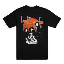 Led Zeppelin Orange Circle Jimmy Page Official Tee T-Shirt Mens Unisex - £26.89 GBP