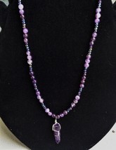 Amethyst Pendant Set - £36.08 GBP