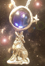 Haunted Necklace Wolf Lycan Power Magnifier Highest Light Collection Magick - £65.54 GBP