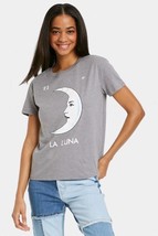 Loteria Don Clemente Women&#39;s Small La Luna Short Sleeve Graphic T-Shirt ... - $12.99