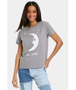 Loteria Don Clemente Women&#39;s Small La Luna Short Sleeve Graphic T-Shirt ... - $238.88 MXN